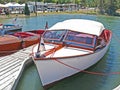 Classic Chris Craft Runabout Royalty Free Stock Photo