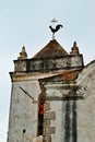 Classic church tower in Tavira, Portugal