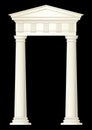 Classic columns Royalty Free Stock Photo