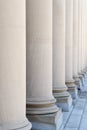 Classic Columns Pattern Royalty Free Stock Photo