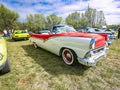 1955 classic convertible ford fairlane sunliner at Bungendore, NSW Australia