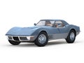 Classic Corvette (1970) Royalty Free Stock Photo