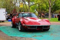 Classic Corvette car at the Good Guys Car show Royalty Free Stock Photo