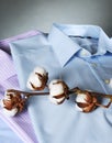 Classic cotton shirts Royalty Free Stock Photo