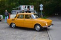 Classic Czechoslovak car parked