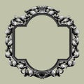 Classic decorative frame in old style