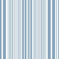 Classic Delft blue men shirting stripe. Seamless vector pattern. Linear geometric backdrop. Sophisticated all over print Royalty Free Stock Photo