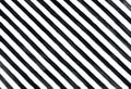 Classic diagonal black watercolor stripes pattern on white background Royalty Free Stock Photo