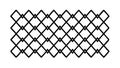 Classic Diamond Grid Pattern Interlocking Lines Vector Design Generative AI Royalty Free Stock Photo