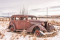 Classic Dilapidated Old Vehicle Royalty Free Stock Photo