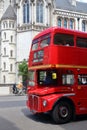 Classic double decker in London