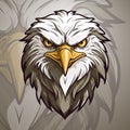 Classic Eagle Mascot Logo Design Vector: Modern Illustration for Esport and Sport Team