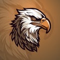 Timeless Eagle Mascot Logo Design: Contemporary Illustration for Esport and Sport Team Merchandise
