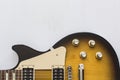 Classic electric guitar Royalty Free Stock Photo