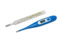 Classic and electronic medical thermometers