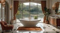 Classic Elegance Bathroom Ambiance