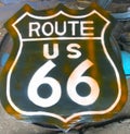 classic and enchanting handicrafts made from used oil drum, ROUTE 66 US logo