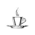 Illustration of espresso cup