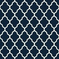 Classic fabric seamless pattern. Quatrefoil geometric seamless pattern.