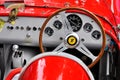 Classic Ferrari dashboard Royalty Free Stock Photo