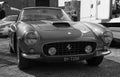 Classic Ferrari 250GT Black and White