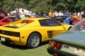 Classic ferrari outdoor event