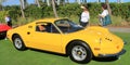 Classic Ferrari sports car lineup side view Royalty Free Stock Photo