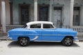 A classic Fifties American car in Cuba