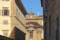 Classic florence city architecture in the late afternoon Royalty Free Stock Photo