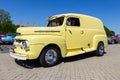 Classic 1951 Ford F1 pick-up truck on the parking lot. Rosmalen, The Netherlands - May 8, 2016 Royalty Free Stock Photo