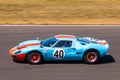 Classic Ford GT40 race car Royalty Free Stock Photo