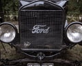 Classic Ford Truck with Round Headlights Royalty Free Stock Photo