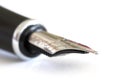 Classic fountain pen close-up Royalty Free Stock Photo