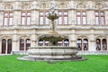 Classic fountain in the vienna Royalty Free Stock Photo