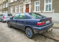 Classic classic French car Citroen Xantia parked