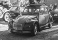 Classic French vintage car Citroen 2CV