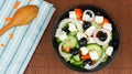 Classic fresh beautiful delicious Greek salad
