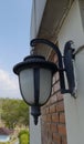 Classic Garden Outdoor Wall Lamp Royalty Free Stock Photo