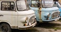 Classic GDR van Barkas Royalty Free Stock Photo