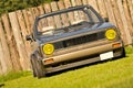 Classic german car, Volkswagen Golf Royalty Free Stock Photo