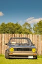 Classic german car, Volkswagen Golf Royalty Free Stock Photo