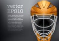 Classic Goalkeeper Hockey Helmet