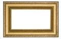 Classic golden frame