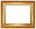 Classic golden frame Royalty Free Stock Photo