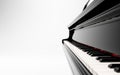 Classic grand piano keyboard Royalty Free Stock Photo