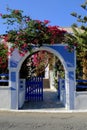 Classic Greek Architecture Arched Entrance