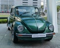 Classic Green Beetle Car Volkswagen Royalty Free Stock Photo