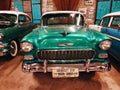 Classic Green Chevrolet 210
