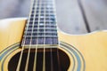 Classic guitar close up Royalty Free Stock Photo