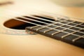 Classic Guitar Closeup Royalty Free Stock Photo